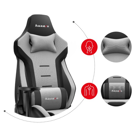 HUZARO FORCE 7.6 Grey Gaming chair