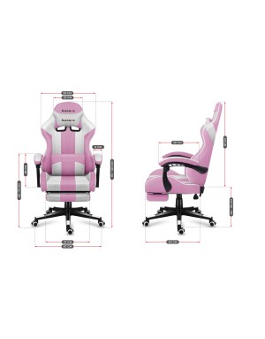 Huzaro Force 4.7 Pink Mesh gaming chair