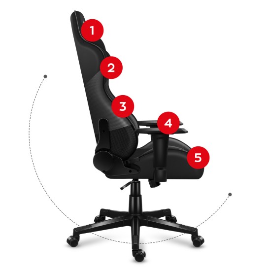 HUZARO FORCE 6.2 Carbon Gaming Chair