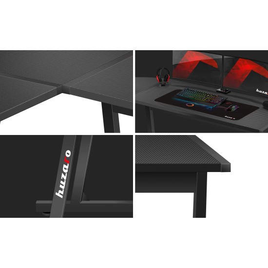 Huzaro Hero 6.0 Gaming Desk Black