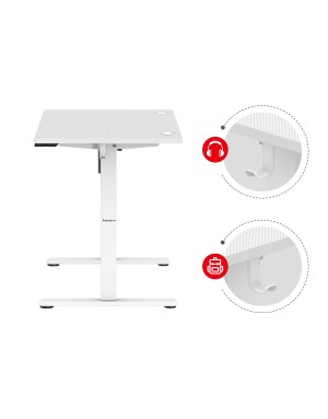 Huzaro Hero 7.9 White electric desk