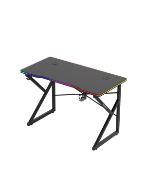 Hero 1.7 RGB gaming desk Black