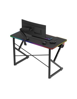 Hero 1.7 RGB gaming desk Black
