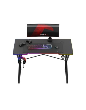 Hero 1.7 RGB gaming desk Black