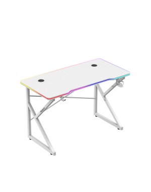 Hero 1.7 RGB White gaming desk