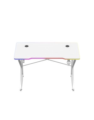 Hero 1.7 RGB White gaming desk