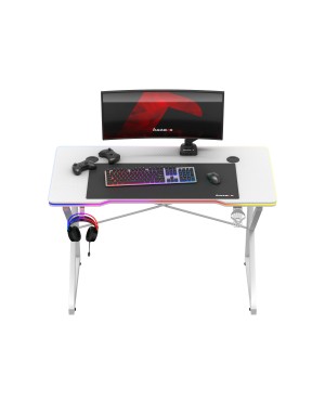 Hero 1.7 RGB White gaming desk