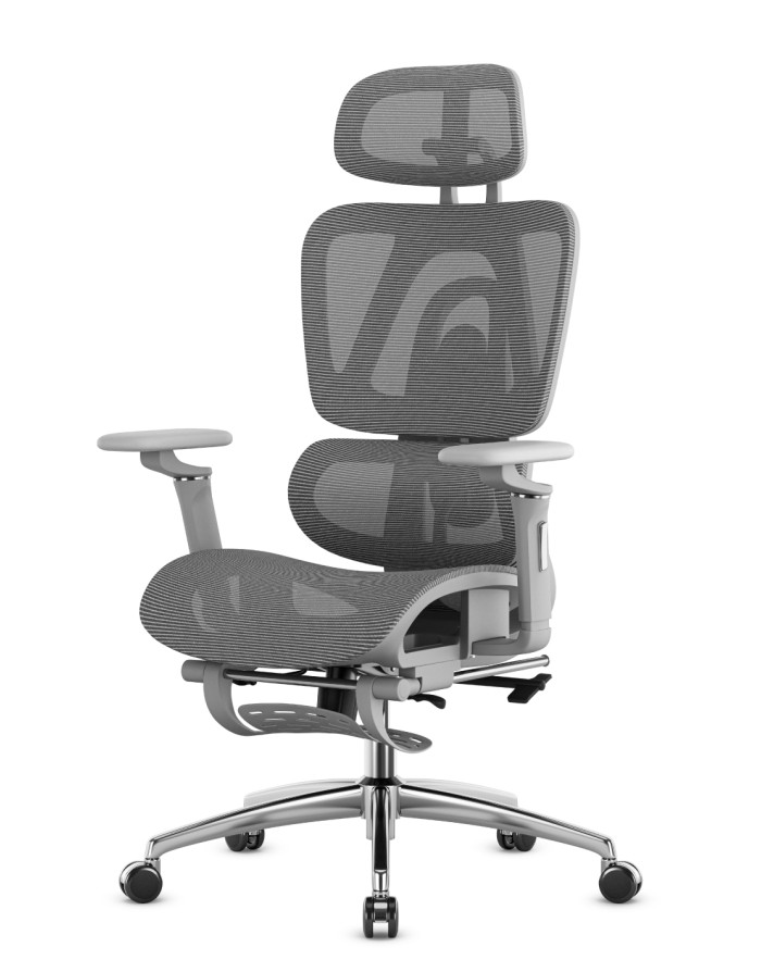 Ergonomic office chair online grey