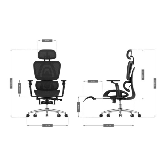 Mark Adler Expert 7.9 Black ergonomic chair