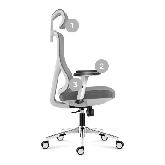 Mark Adler Manager 3.3 White ergonomic chair