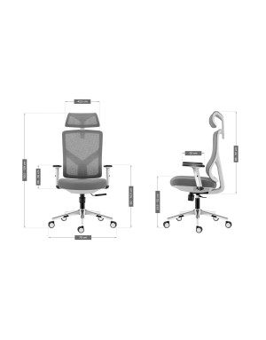 Mark Adler Manager 3.3 White ergonomic chair