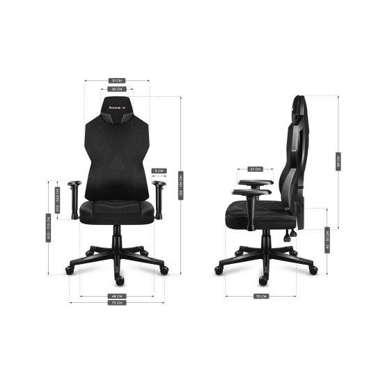 HUZARO Combat 6.2 Black RGB gaming chair