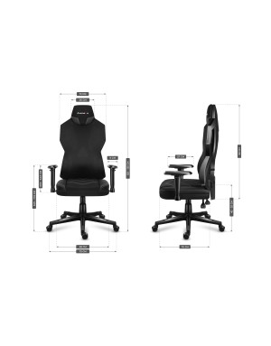 HUZARO Combat 6.2 Black RGB gaming chair