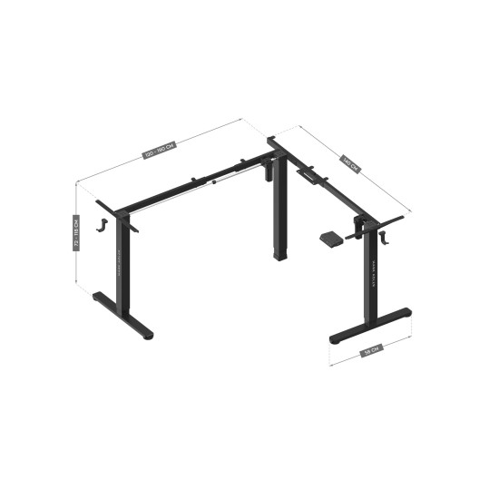 Mark Adler Xeno 7.6 two-motor electric desk stand