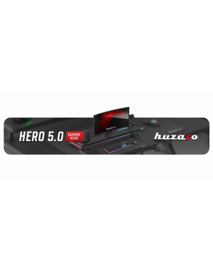 Huzaro Hero 5.0 Gaming Desk Black