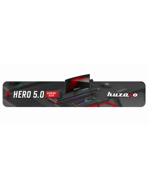 Huzaro Hero 5.0 Red Gaming Desk