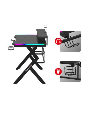 Huzaro Hero 5.0 RGB LED gaming desk