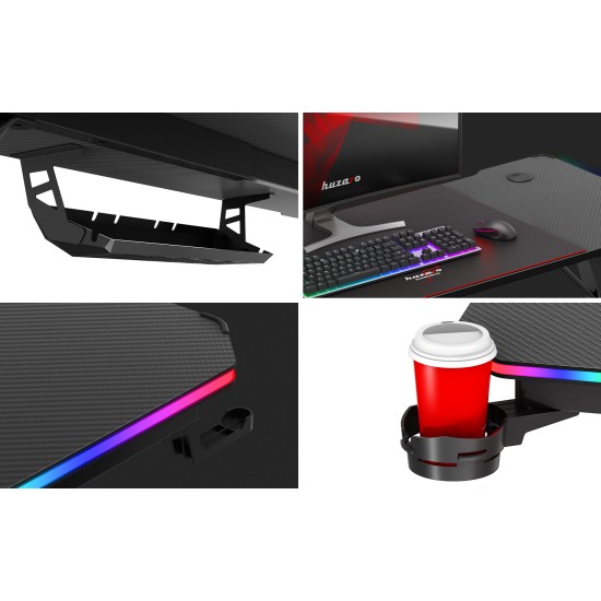 Huzaro Hero 3.3 RGB gaming desk