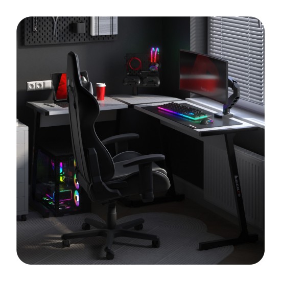 Huzaro Hero 6.0 White Gaming Desk