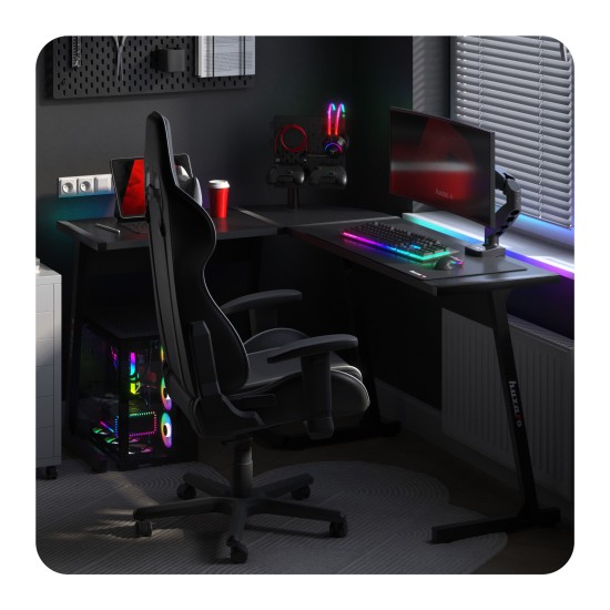 HUZARO Hero 6.0 RGB LED gaming desk