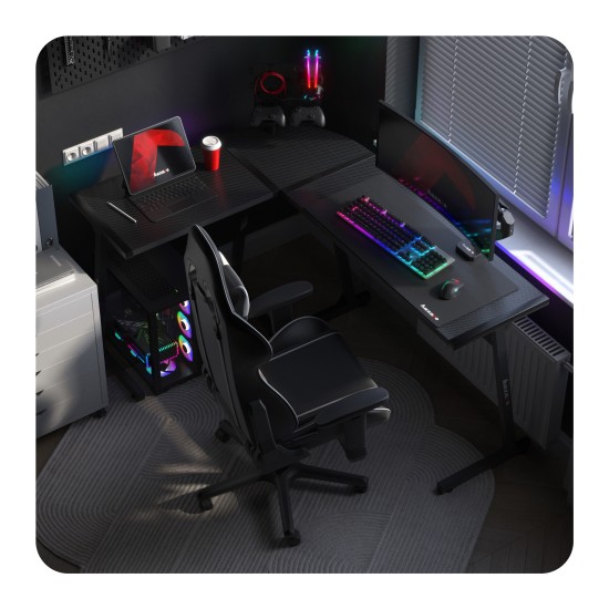 HUZARO Hero 6.0 RGB LED gaming desk