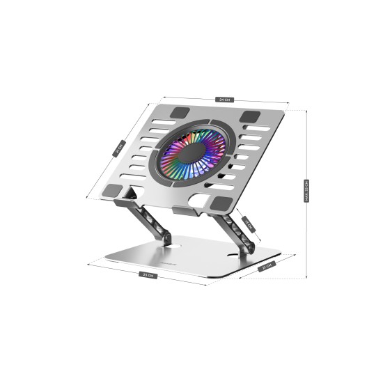 Huzaro Hold 4.0 RGB laptop cooling stand