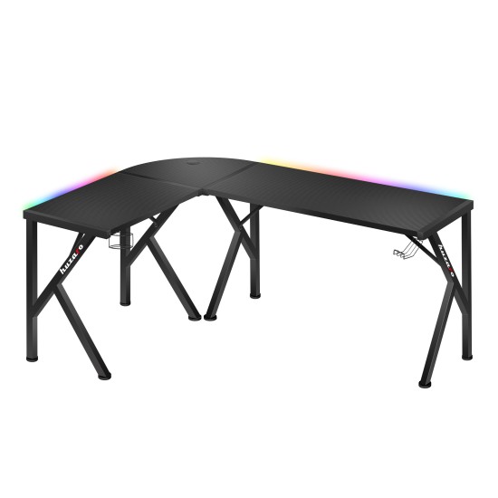 HUZARO Hero 6.3 RGB LED Gaming Desk