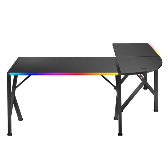 HUZARO Hero 6.3 RGB LED Gaming Desk