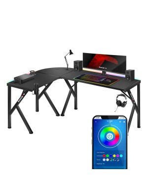 HUZARO Hero 6.3 RGB LED Gaming Desk