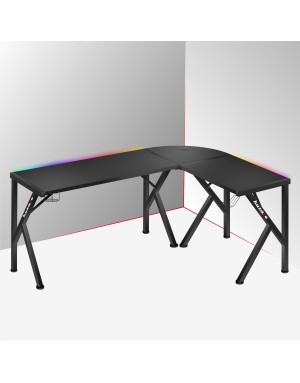 HUZARO Hero 6.3 RGB LED Gaming Desk