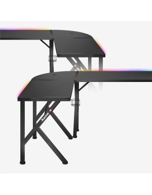 HUZARO Hero 6.3 RGB LED Gaming Desk