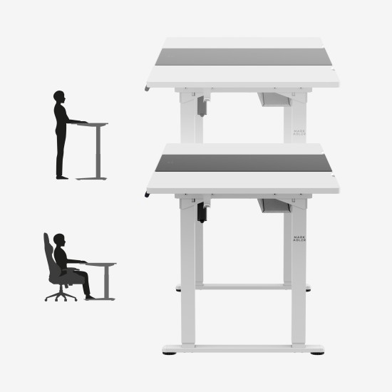 Mark Adler Leader 9.3 White electric desk