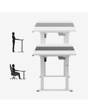 Mark Adler Leader 9.3 White electric desk
