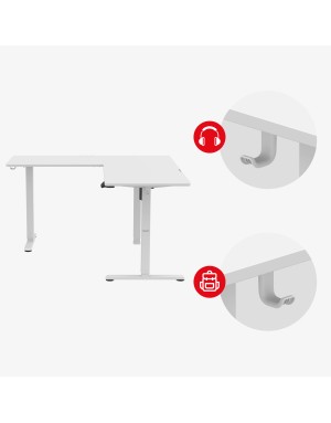 Huzaro Hero 9.5 White electric desk