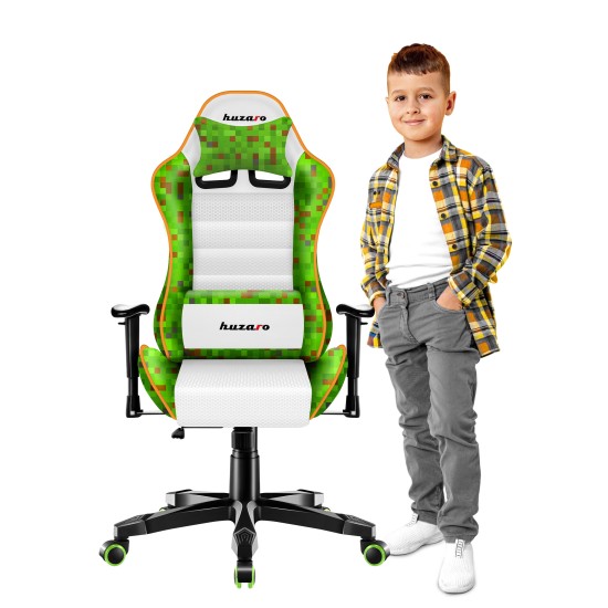 HUZARO RANGER 6.0 Pixel White Children's Gaming Chair