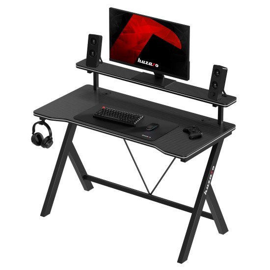 Huzaro Hero 1.9 Black Gaming Desk
