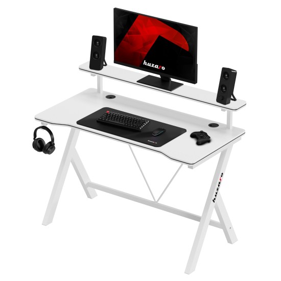 Huzaro Hero 1.9 White Gaming Desk