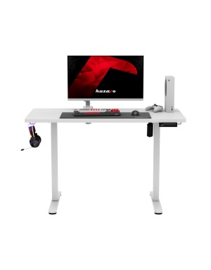 Huzaro Hero 8.1 White Electric Gaming Desk