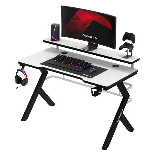 Huzaro Hero 5.0 White Gaming Desk