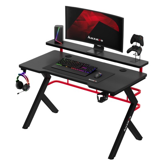 Huzaro Hero 5.0 Red Gaming Desk