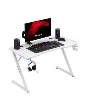 Huzaro Hero 2.5 RGB WHITE gaming desk