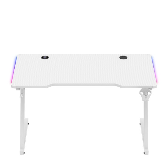 Huzaro Hero 2.5 RGB WHITE gaming desk