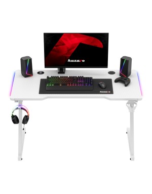 Huzaro Hero 2.5 RGB WHITE gaming desk