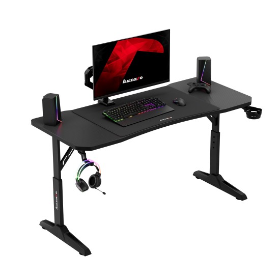 Huzaro Hero 3.6 Black Gaming Desk