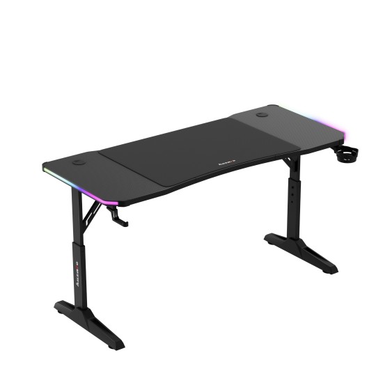 Huzaro Hero 3.6 RGB LED Black Gaming Desk