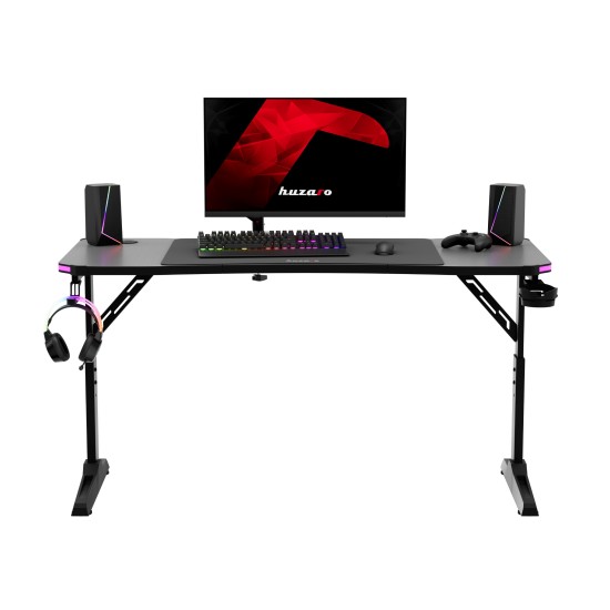 Huzaro Hero 3.6 RGB LED Black Gaming Desk