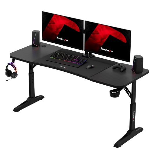 Huzaro Hero 4.6 Black Gaming Desk