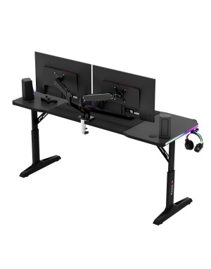 Huzaro Hero 4.6 RGB LED Black Gaming Desk
