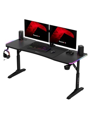 Huzaro Hero 4.6 RGB LED Black Gaming Desk