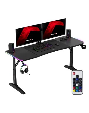 Huzaro Hero 4.6 RGB LED Black Gaming Desk